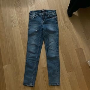 Kooples blue skinny jeans
